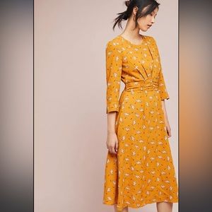 Louche Yellow Llama Dress